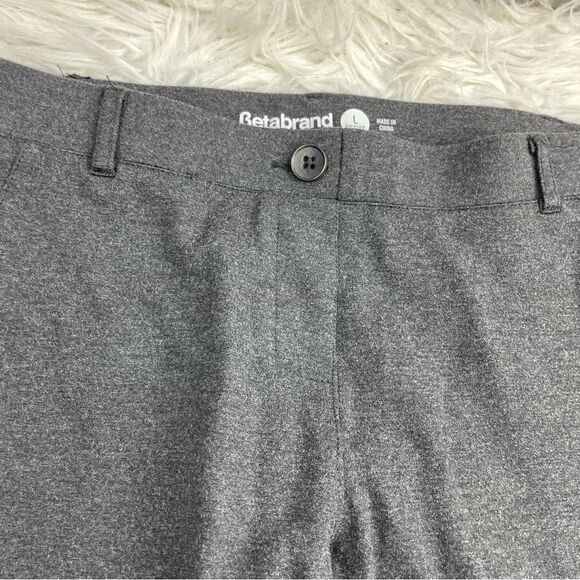 Betabrand Bootcut Grey Yoga High-Rise Stretch Pants - Picture 5 of 8